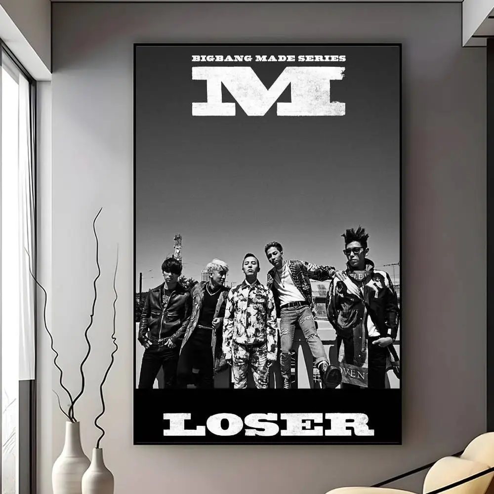 Plakat BIGBANG zespół K-pop Wzór 5
