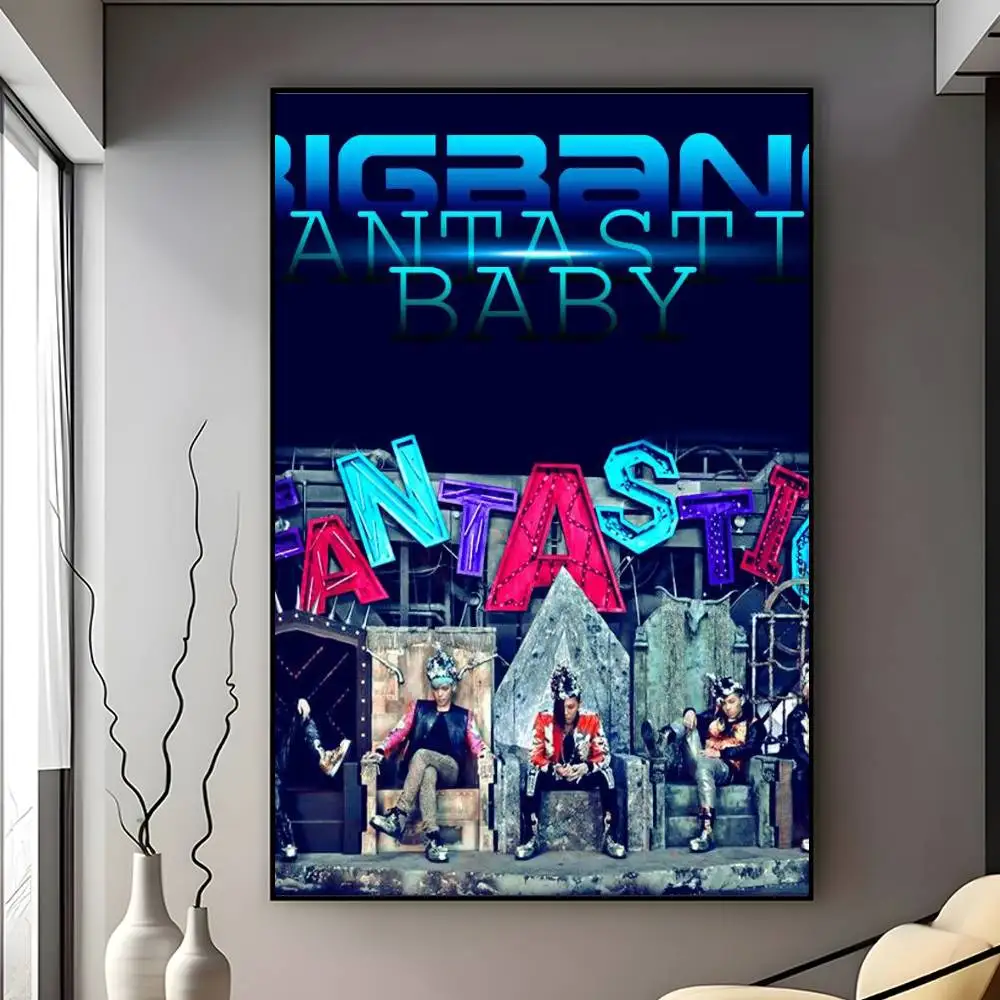 Plakat BIGBANG zespół K-pop Wzór 8