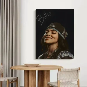 Plakat Billie Eilish Wzór 1