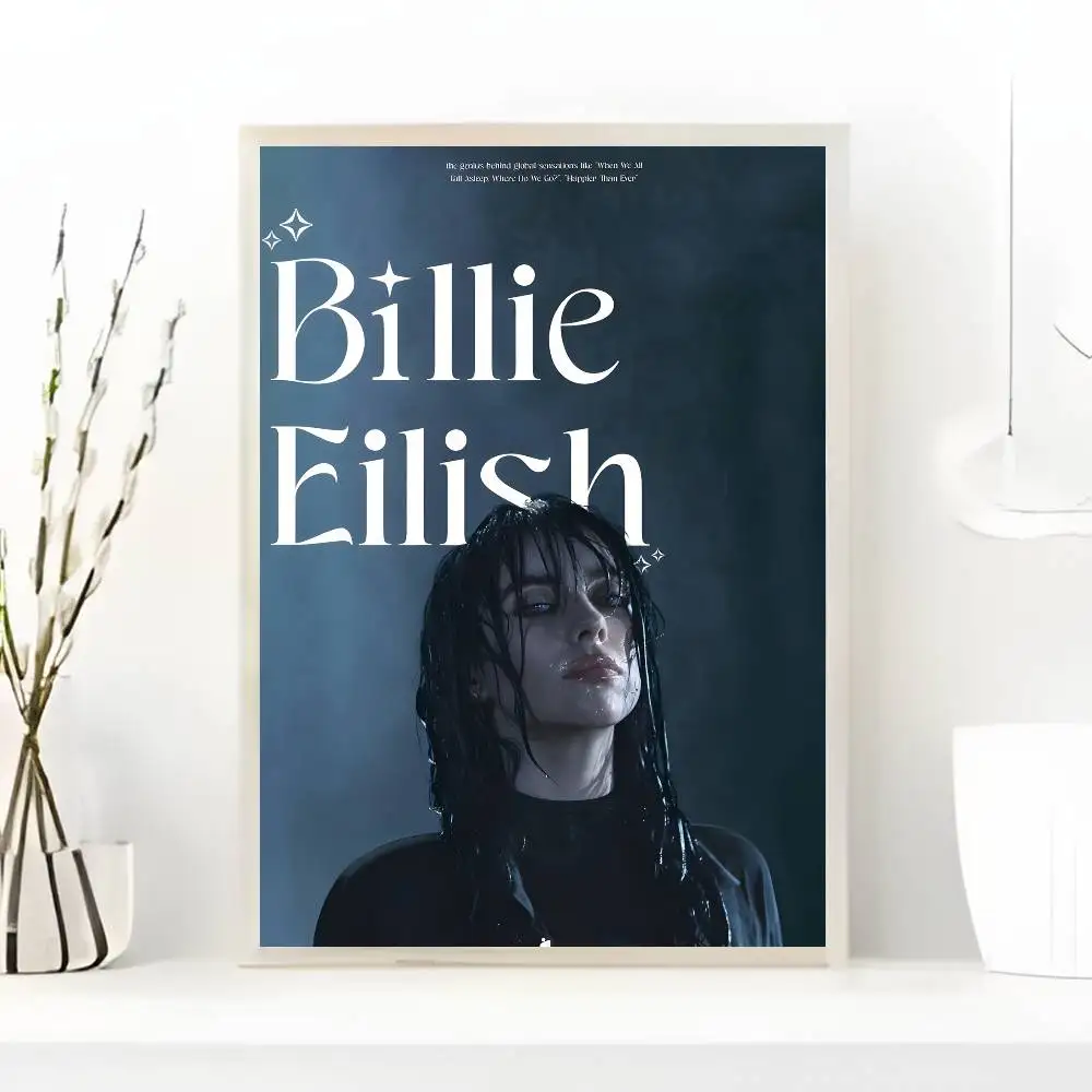 Plakat Billie Eilish - muzyczny Wzór 2