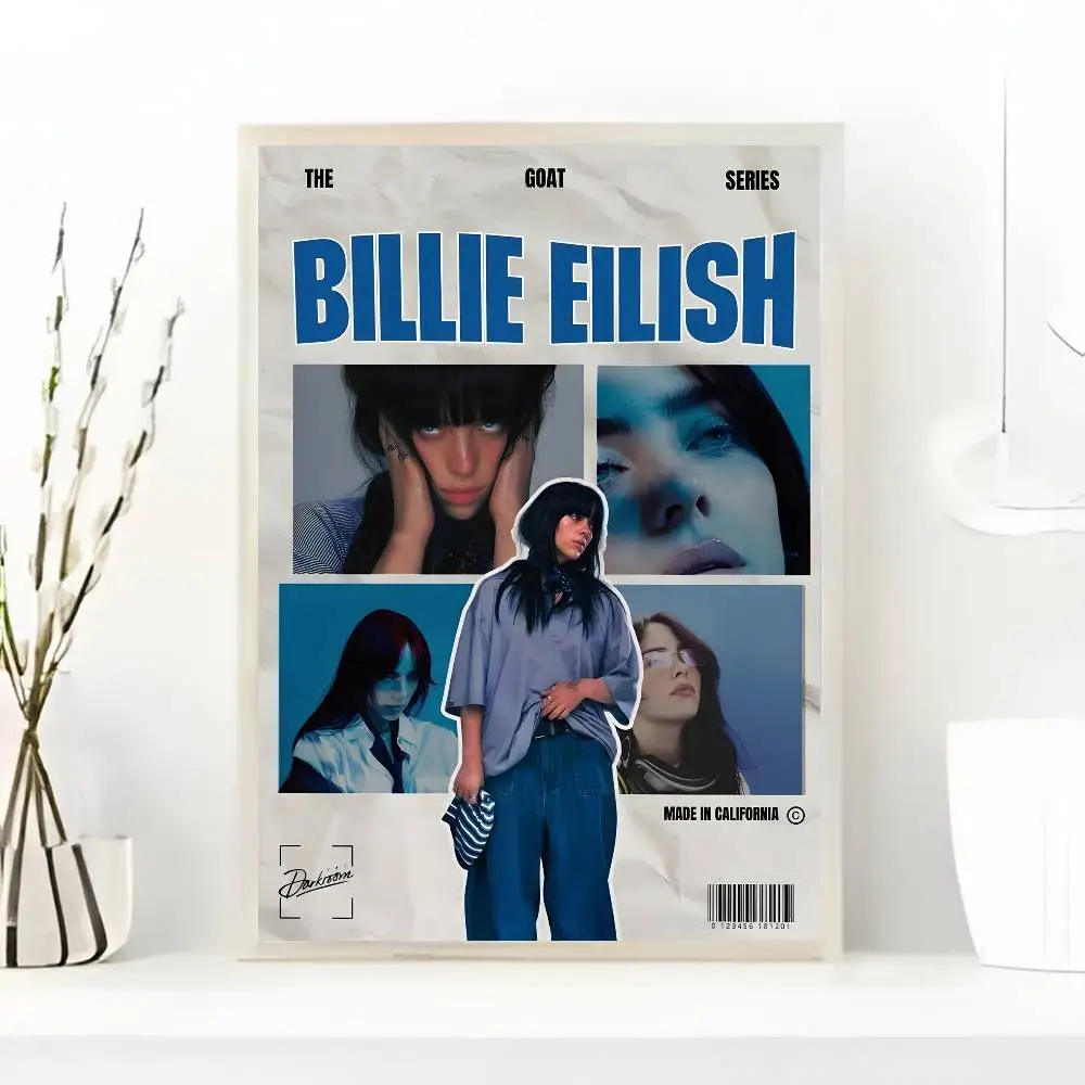 Plakat Billie Eilish - muzyczny Wzór 5