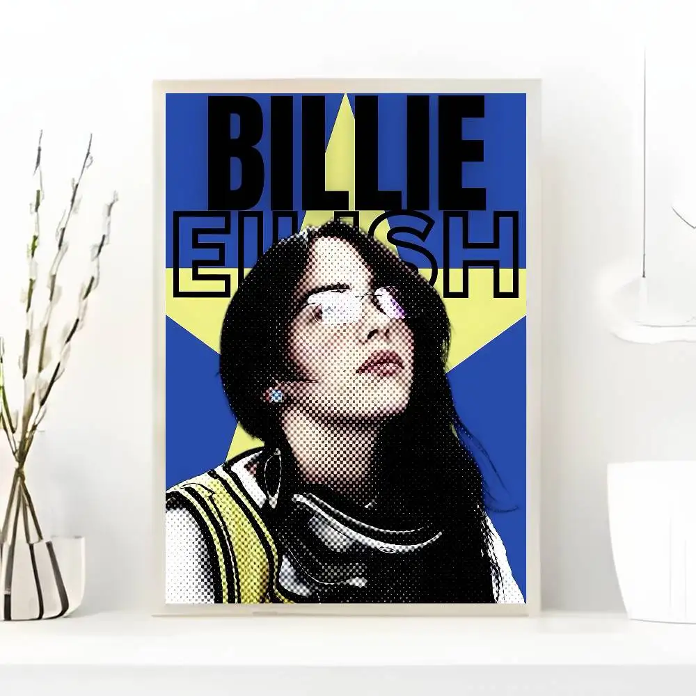 Plakat Billie Eilish - muzyczny Wzór 8