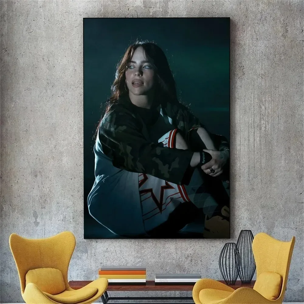 Plakat Billie Eilish Wzór 2