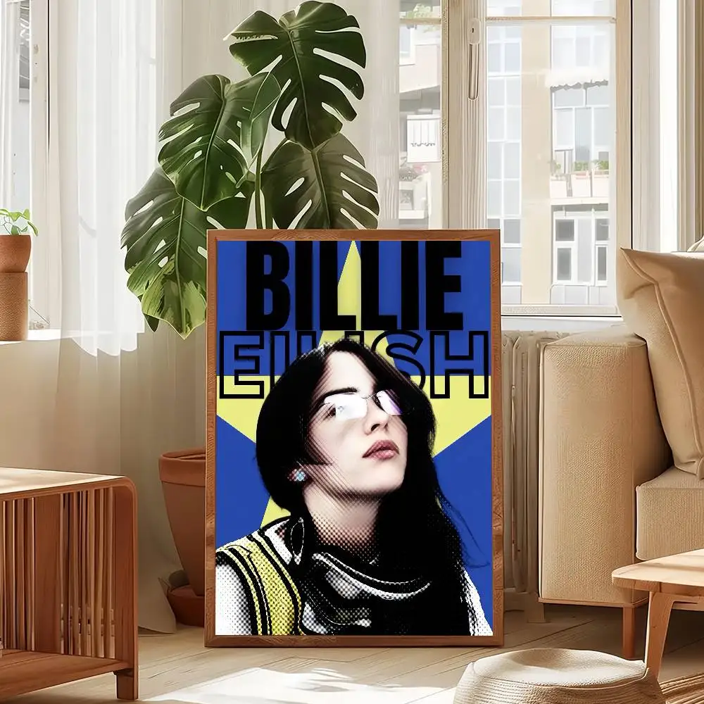 Plakat Billie Eilish Wzór 1