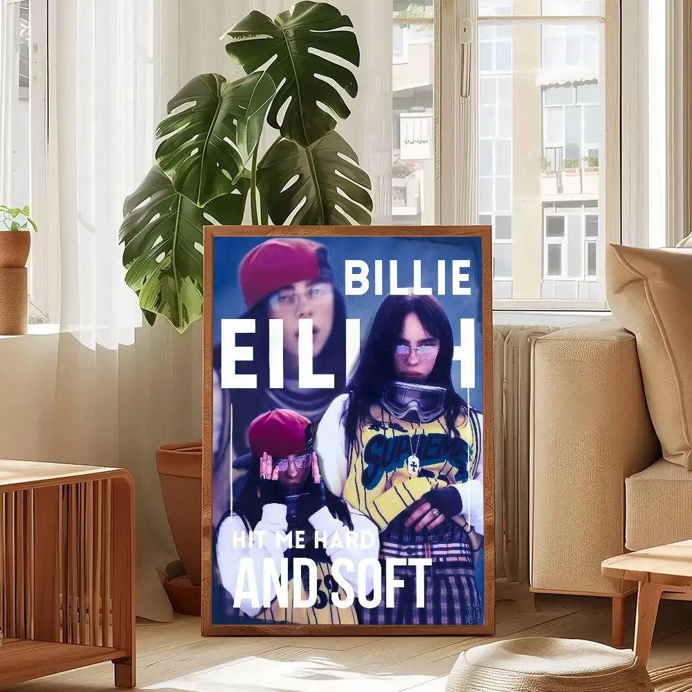 Plakat Billie Eilish Wzór 2