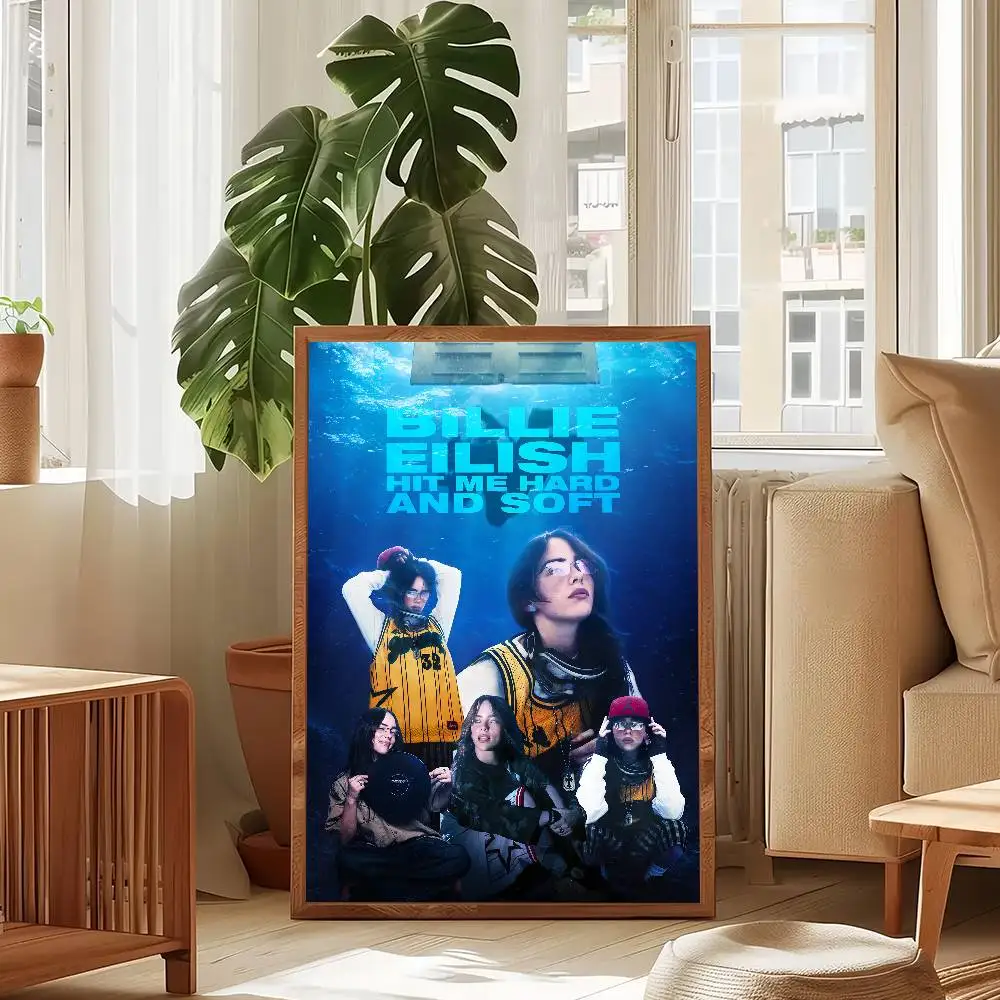 Plakat Billie Eilish Wzór 3