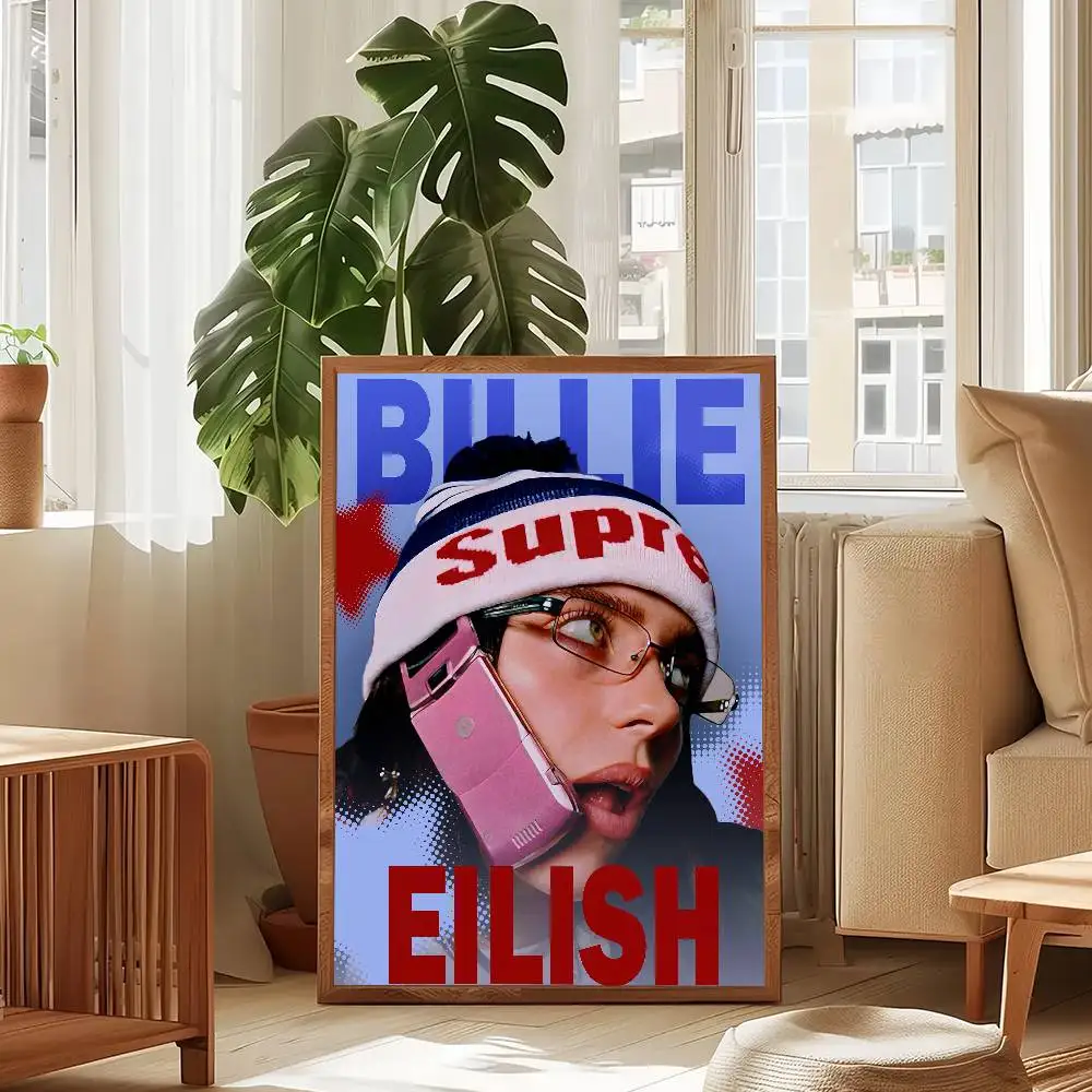 Plakat Billie Eilish Wzór 8