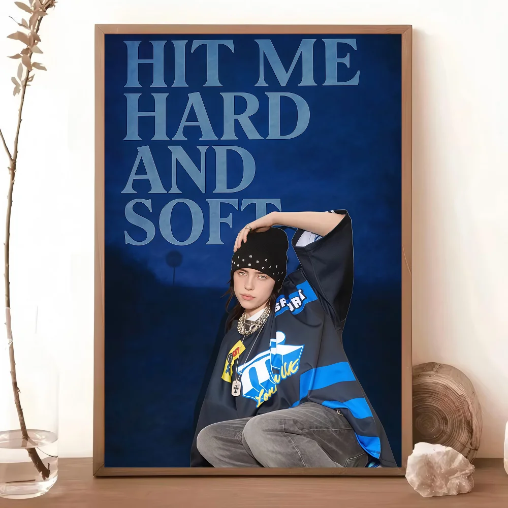 Plakat Billie Eilish Hit Me Hard and Soft Wzór 4