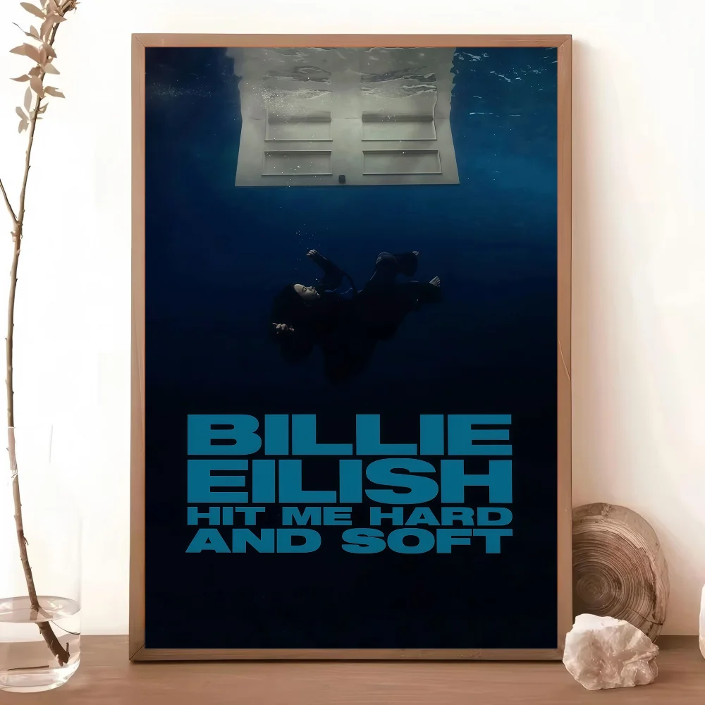 Plakat Billie Eilish Hit Me Hard and Soft Wzór 5