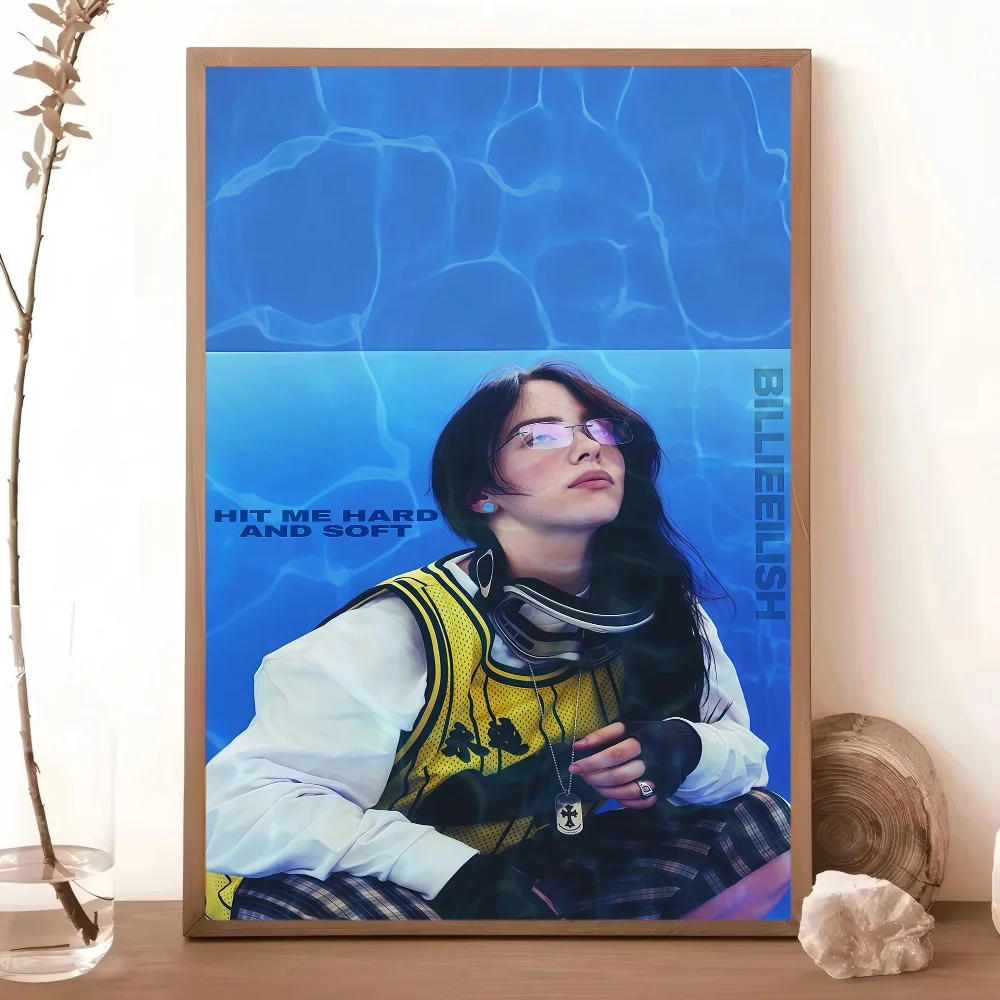 Plakat Billie Eilish Hit Me Hard and Soft Wzór 6