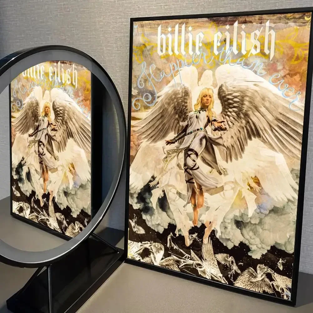 Plakat Billie Holiday w klimacie jazz baru Wzór 3