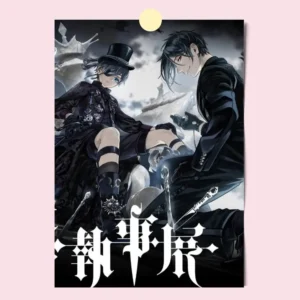 Plakat Black Butler - anime grafika na ścianę Black15