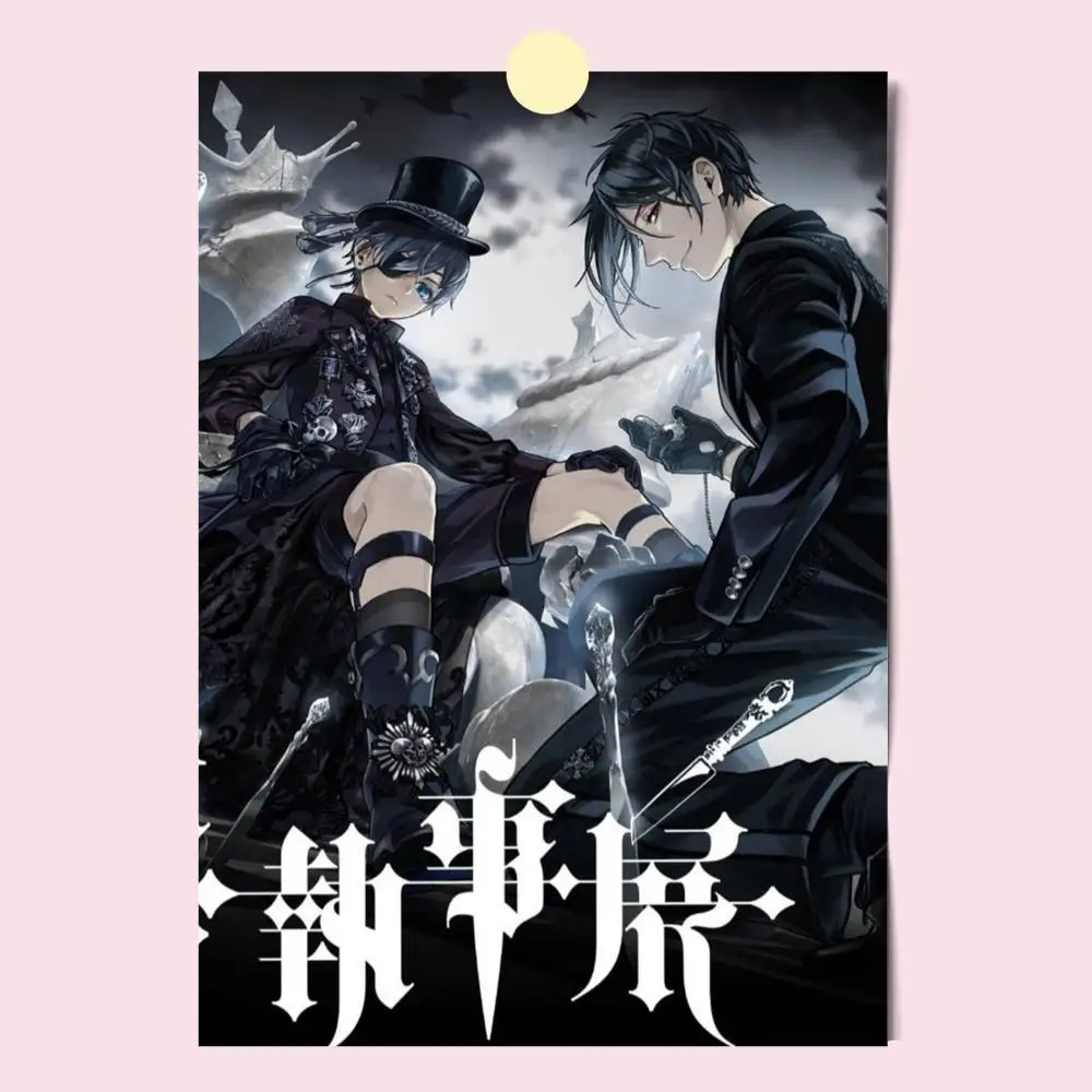 Plakat Black Butler - anime grafika na ścianę Black15