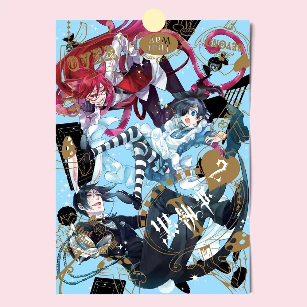 Plakat Black Butler - anime grafika na ścianę Black18