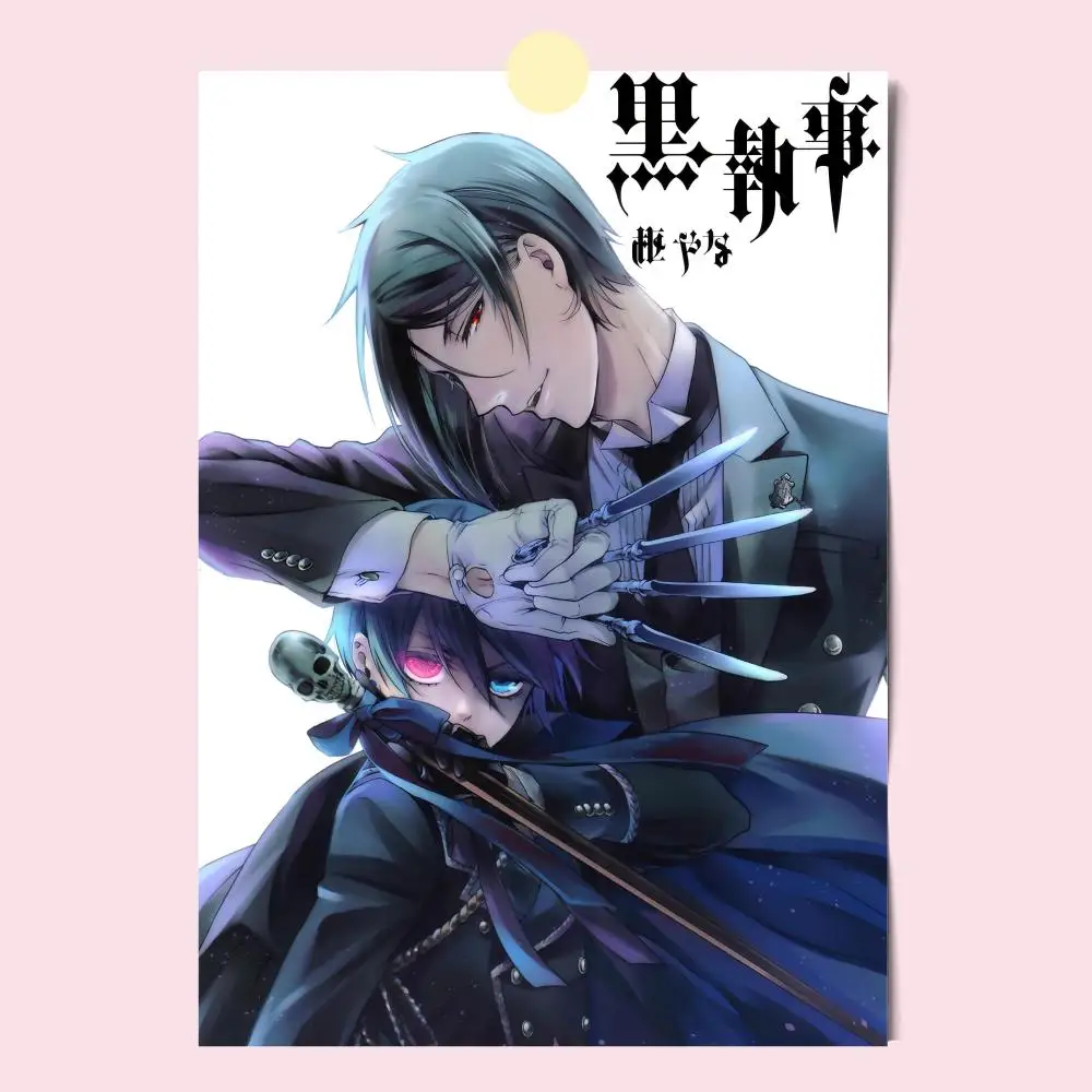 Plakat Black Butler - anime grafika na ścianę Black20