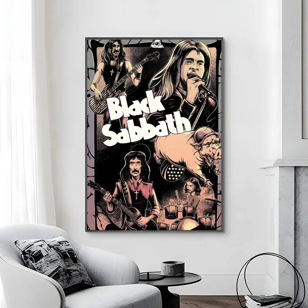 Plakat Black Sabbath - Ozzy Osbourne Burgundia