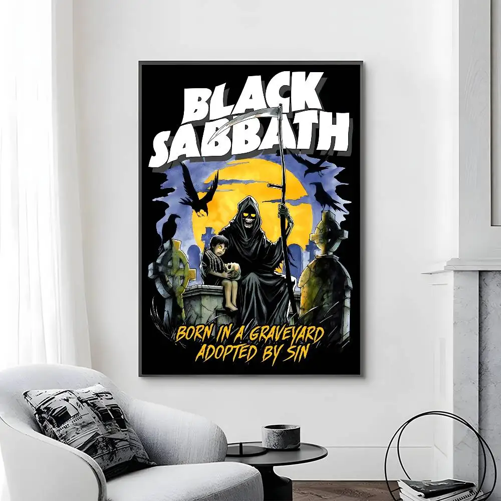 Plakat Black Sabbath - Ozzy Osbourne Jasnoszary
