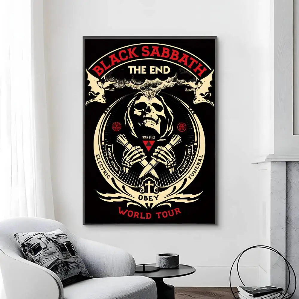 Plakat Black Sabbath - Ozzy Osbourne Szary