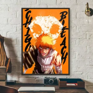 Plakat Bleach - anime na ścianę Wzór 1