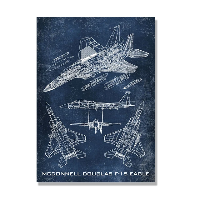 Plakat blueprint prom kosmiczny vintage Jasnoszary
