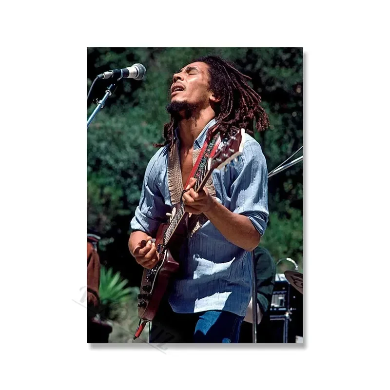 Bob Marley - plakat muzyczny na ścianę Wzór 1