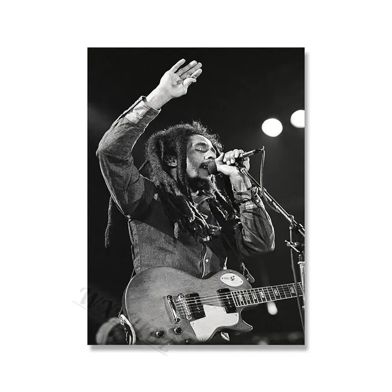 Bob Marley - plakat muzyczny na ścianę Wzór 6