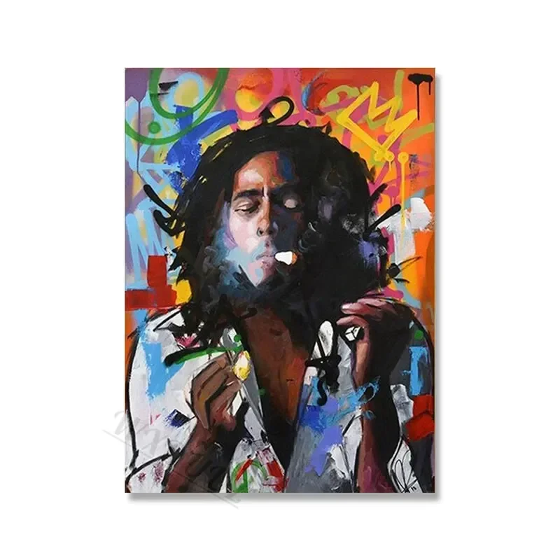 Bob Marley - plakat muzyczny na ścianę Wzór 7