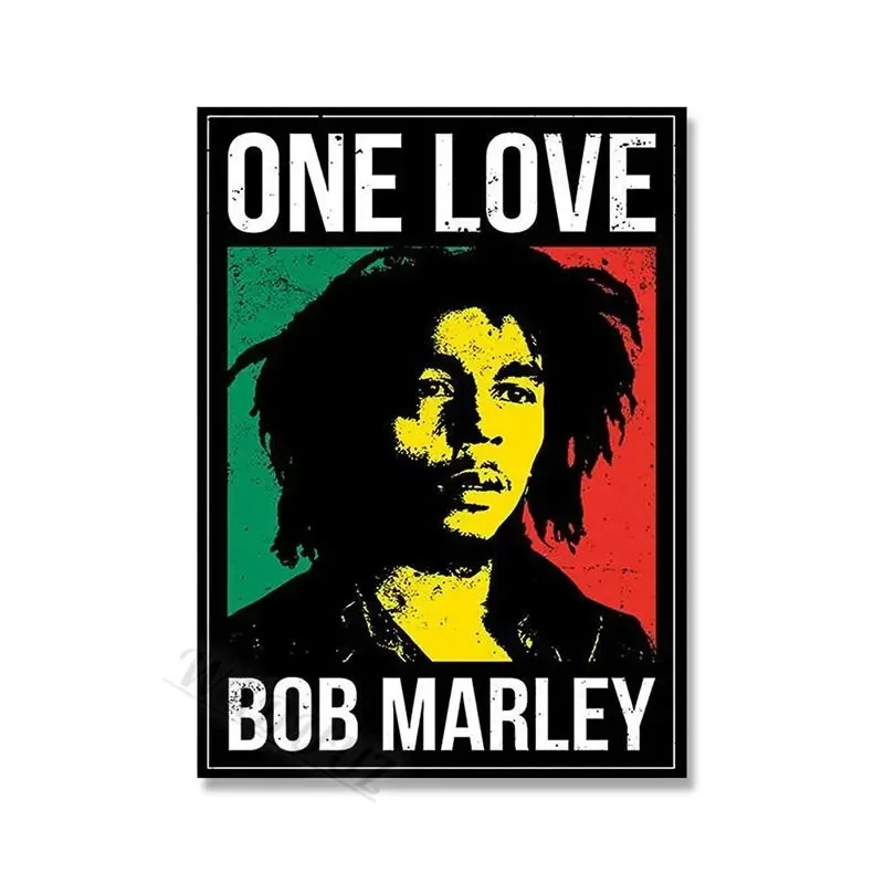 Bob Marley - plakat muzyczny na ścianę Wzór 8
