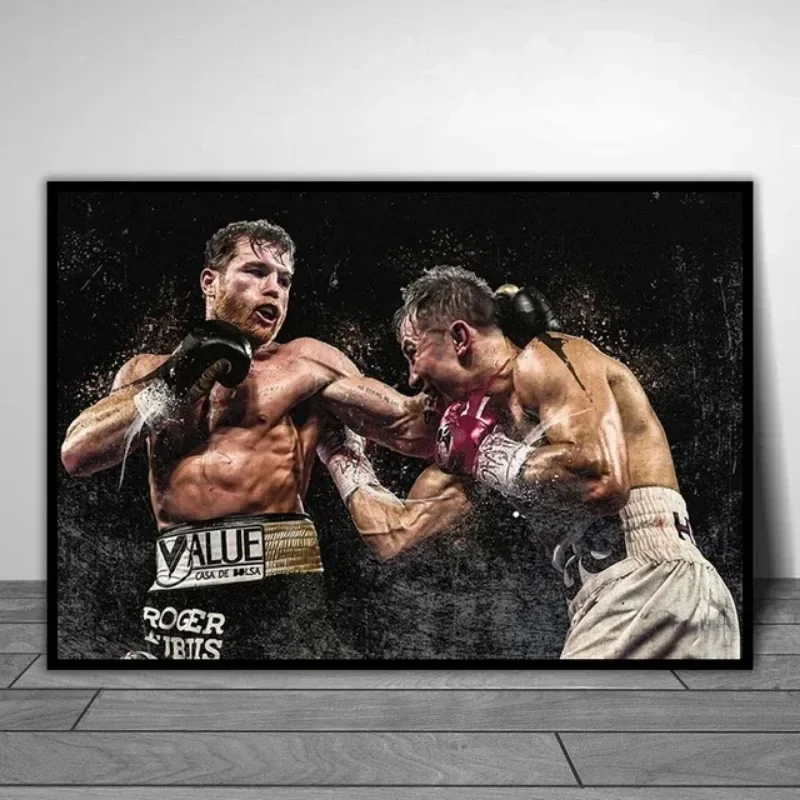 Plakat Mike Tyson i Muhammad Ali - boks z cytatem Pic 07