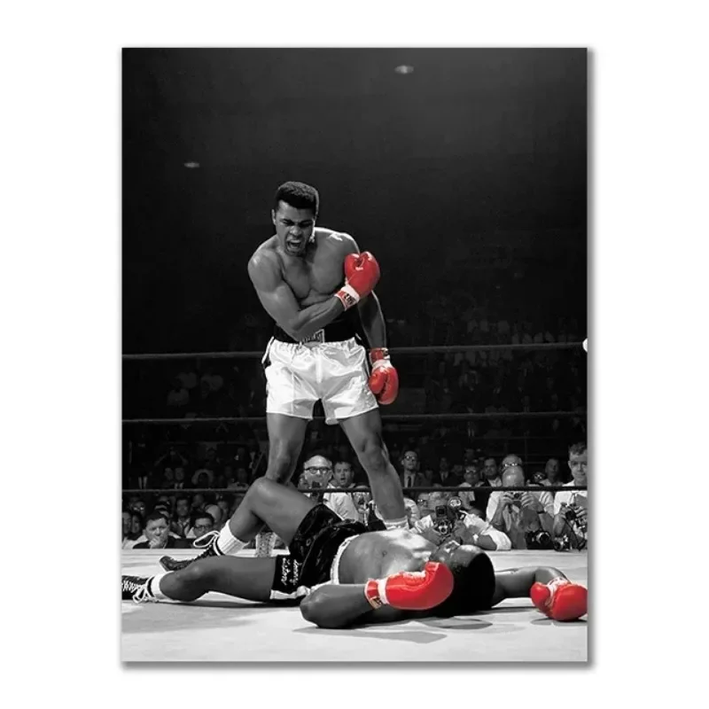 Plakat Mike Tyson i Muhammad Ali - boks z cytatem Pic 08