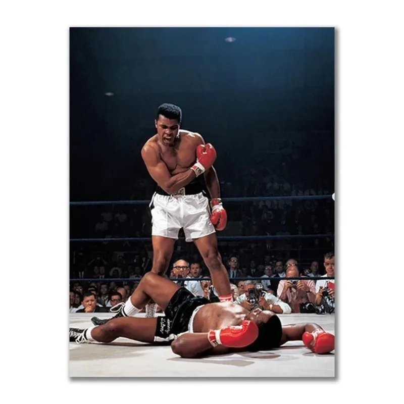 Plakat Mike Tyson i Muhammad Ali - boks z cytatem Pic 09