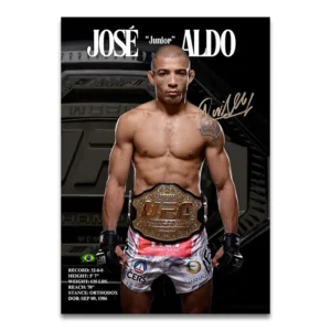 Plakat bokser MMA - sport Wzór 1