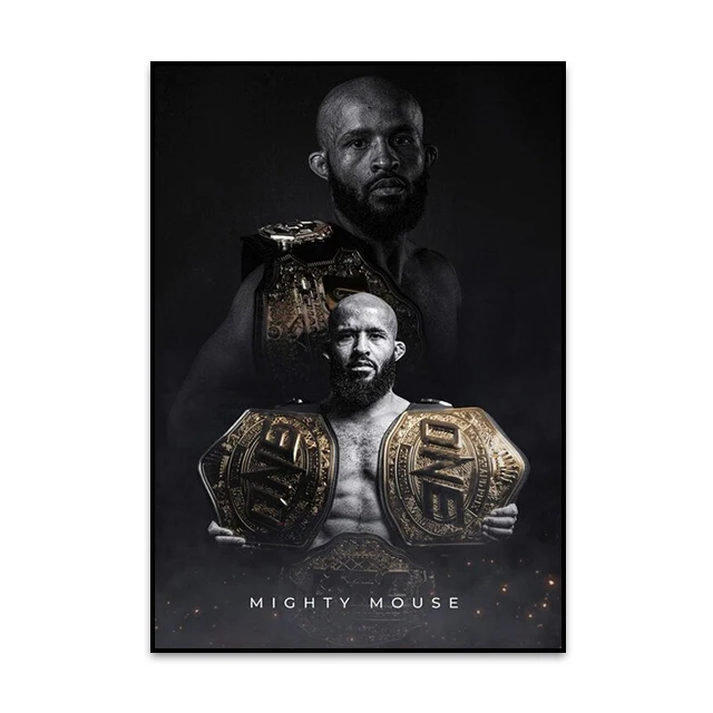 Plakat bokserski MMA Wzór 4