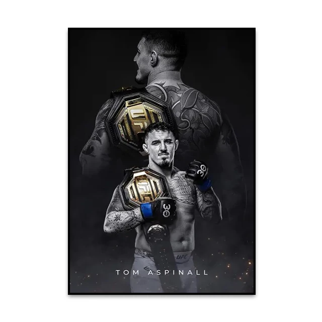 Plakat bokserski MMA Wzór 5