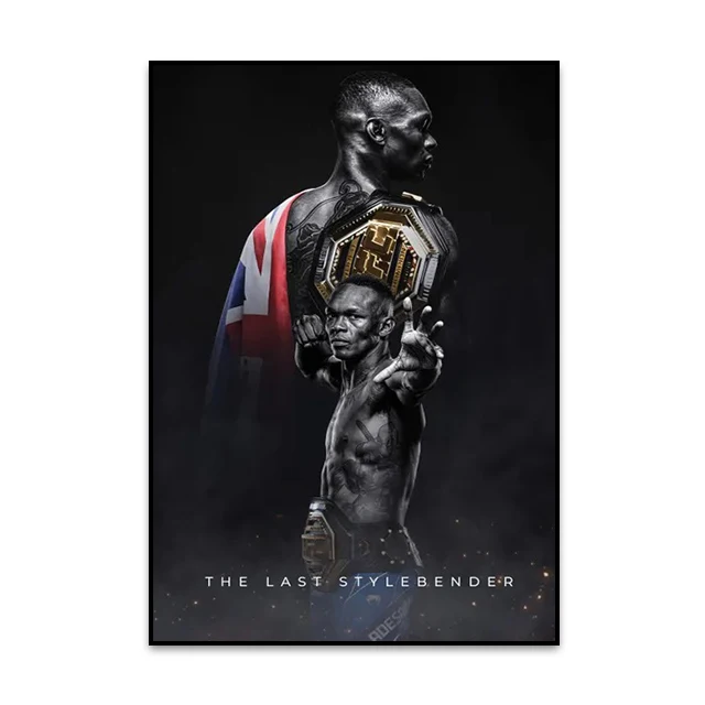 Plakat bokserski MMA Wzór 6