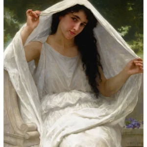 William Bouguereau - plakat z klasycznym malarstwem Wzór 1