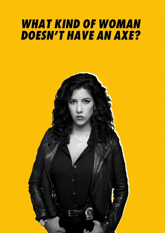 Plakat Brooklyn 99 cytaty z serialu Wzór 7