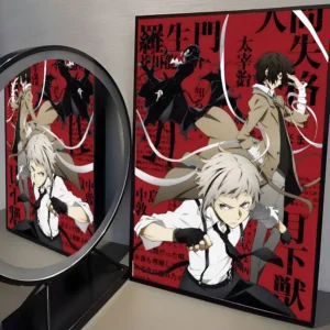 Plakat Bungo Stray Dogs - anime Wzór 1