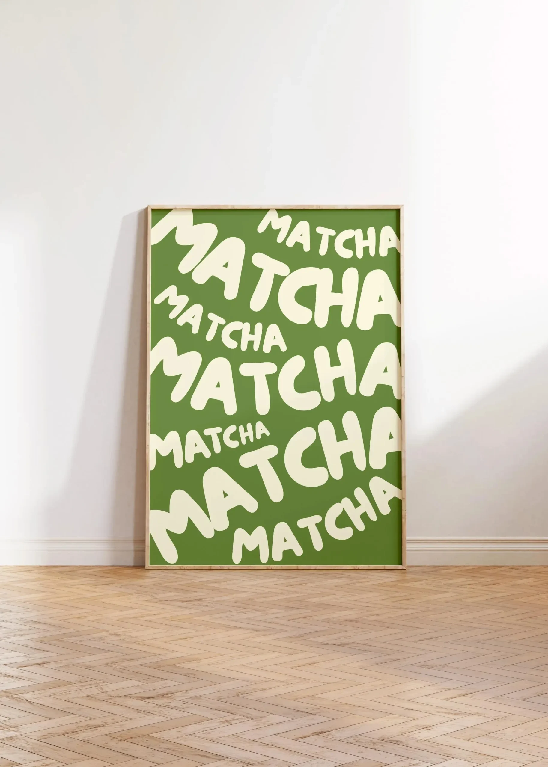 But First Cafecito - minimalistyczny plakat z napisem do kuchni Wzór 1