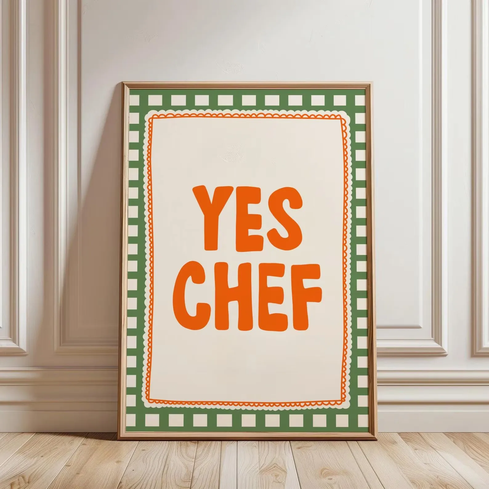 But First Cafecito - minimalistyczny plakat z napisem do kuchni Wzór 2