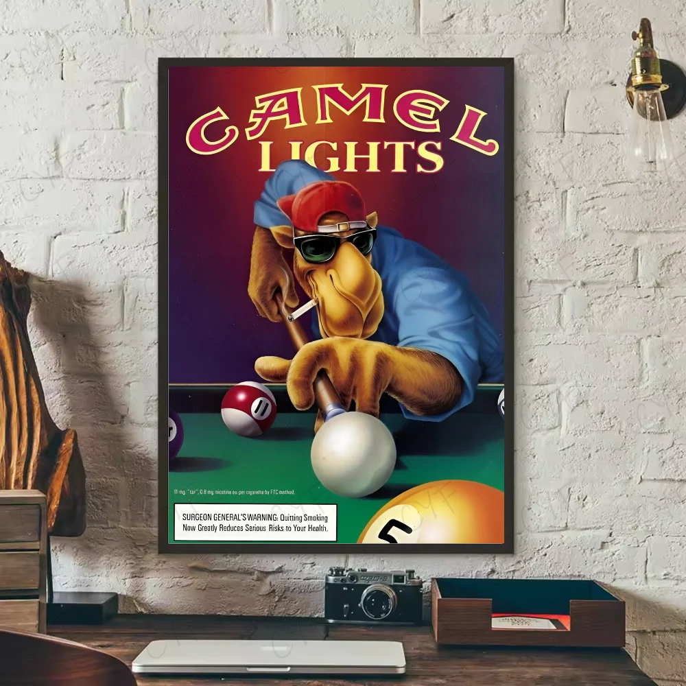 Camel - vintage plakat reklamowy retro Wielo