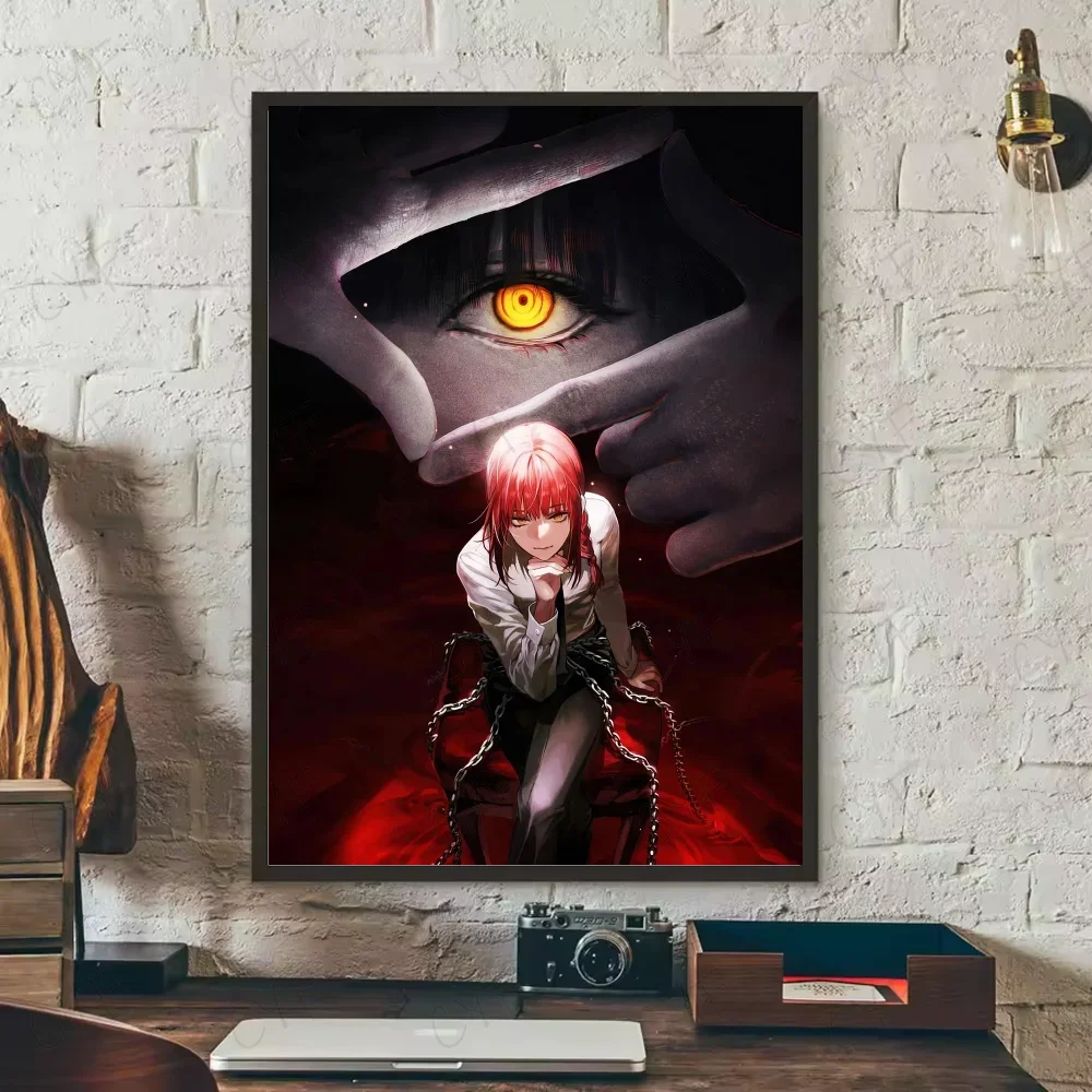 Plakat Chainsaw Man – grafika anime na płótnie Wzór 10
