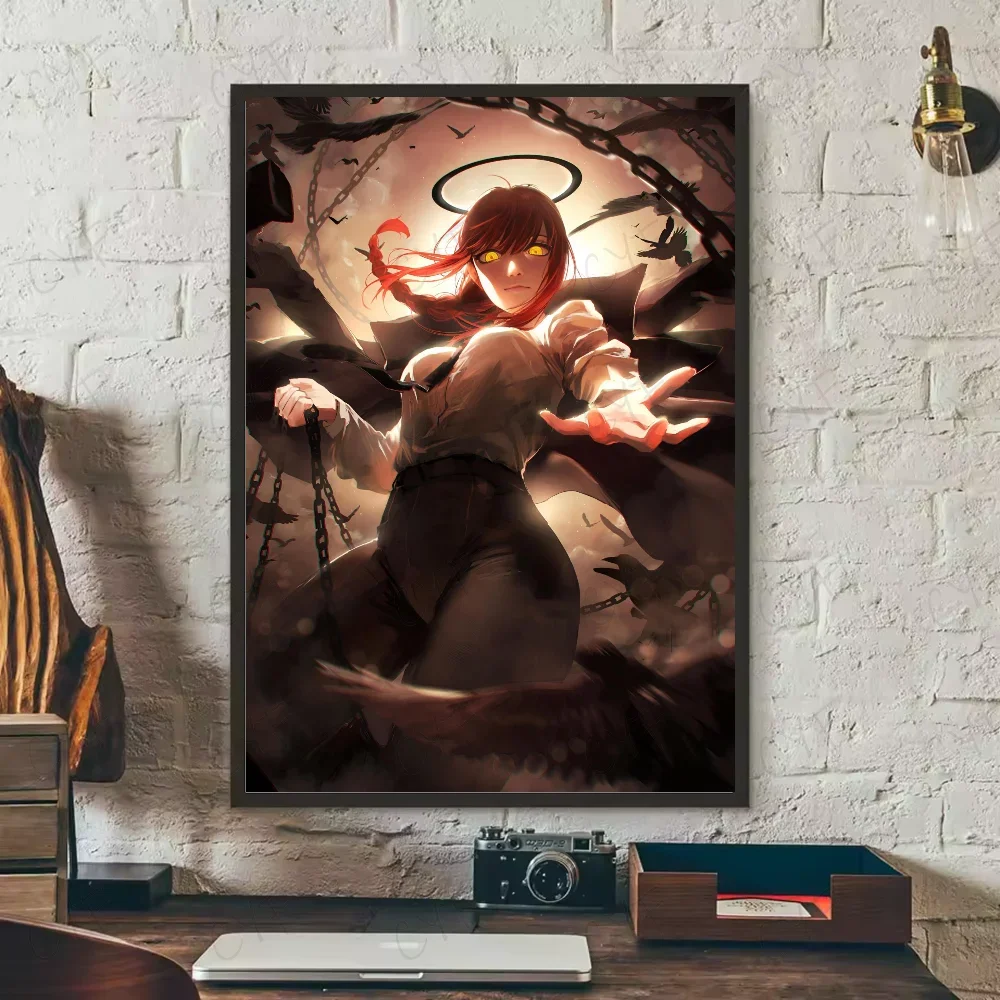 Plakat Chainsaw Man – grafika anime na płótnie Wzór 12