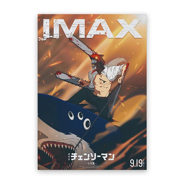 Chainsaw Man Denji - plakat anime Wzór 2