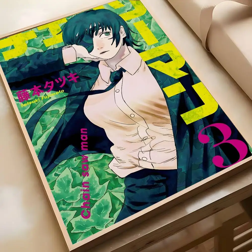 Plakat Chainsaw Man anime Wzór 4