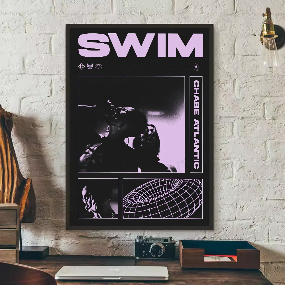 Plakat Chase Atlantic - okładka albumu Kawa