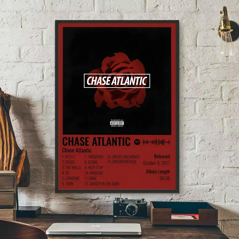 Plakat Chase Atlantic - okładka albumu Złoto