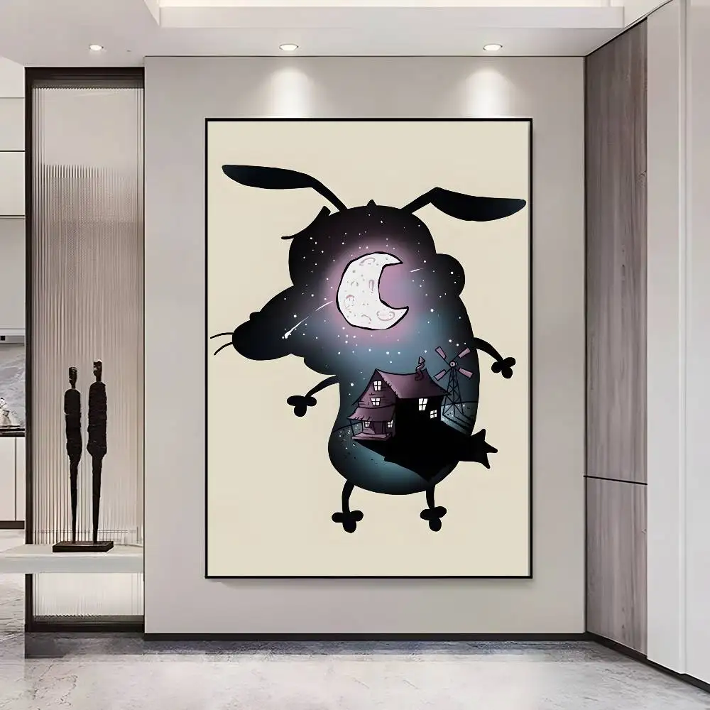 Plakat Chojrak tchórzliwy pies Wzór 6