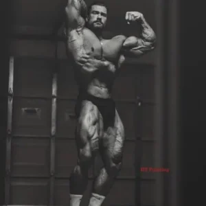Plakat Chris Bumstead - kulturystyka i motywacja Wzór 1