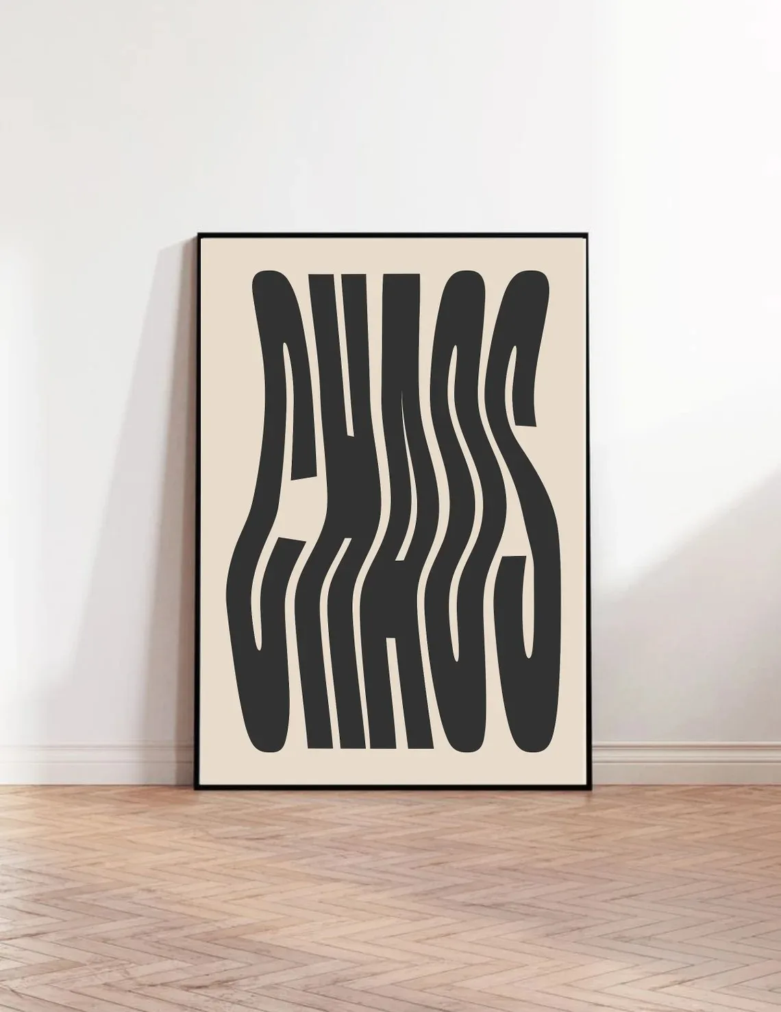 Plakat Ciao Bella w paski Wzór 6